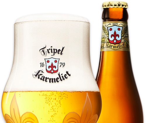 Coffret Verre à bière Tripel Karmeliet - 30 cl - Brasserie Bosteels -  Saveur Bière